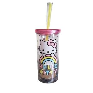 HELLO Kitty Pastel Rainbow 20 Oz Travel Tumbler